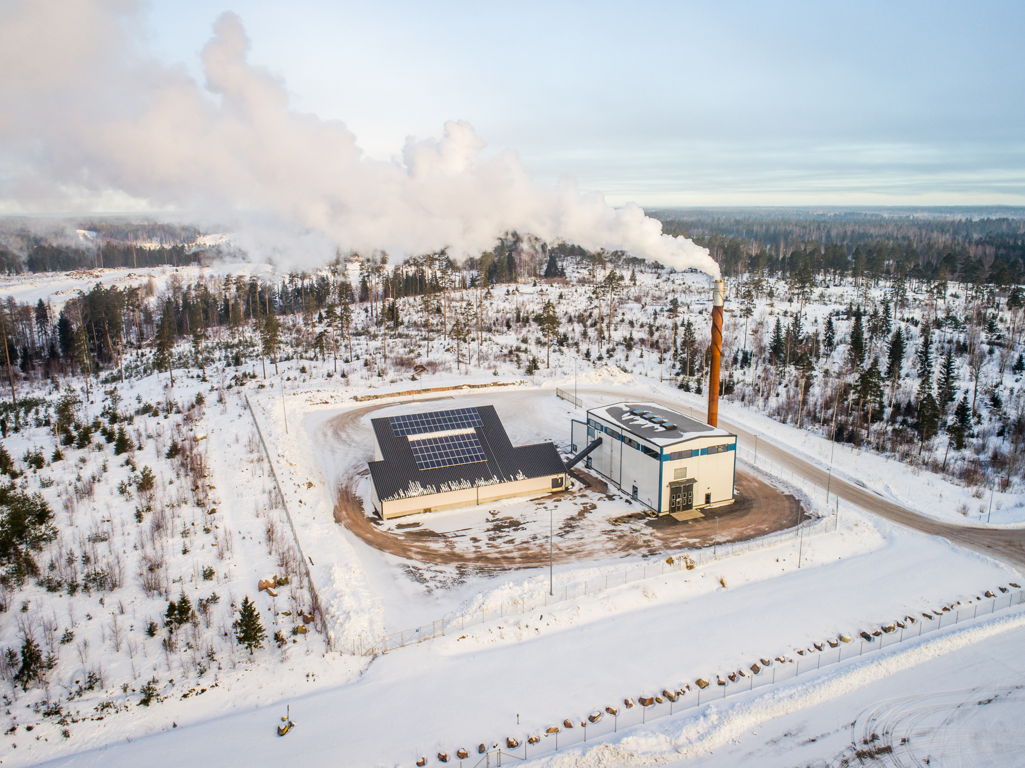 Uncan Raseborg Ny biovärmecentral till Karis - Raseborgs Energi - Raaseporin Energia